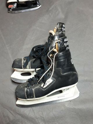 Vintage Mens Hockey Skates Bauer 100 Supreme Custom