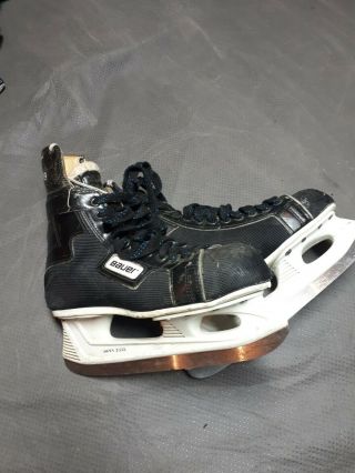 Vintage Mens Hockey Skates Bauer 100 Supreme Custom 2