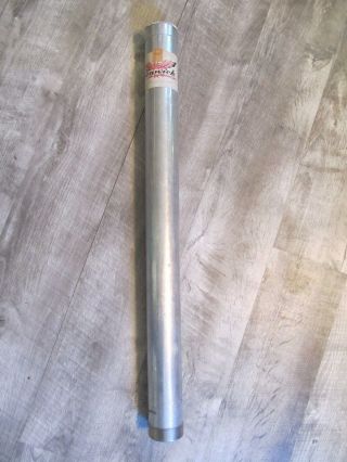 Vintage Fenwick Fly Fishing Rod Aluminum Travel Case Tube 26.  5” X 2.  25 "