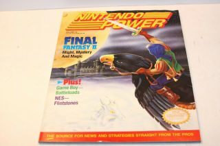 Nintendo Power Volume 30 November 1991 Final Fantasy Ii Vintage