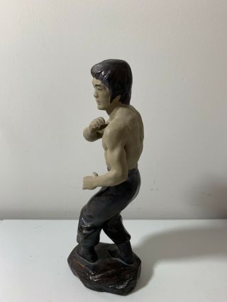 Vintage Bruce Lee Kung Fu Mixed Martial Arts Collectible Figurine Statue 11” 2