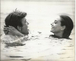 Audrey Hepburn Vintage 10x8 Rare Two For The Road Albert Finney