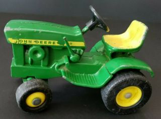 Vintage Ertl 1/16 Scale John Deere 140 Garden Tractor Lawn Mower