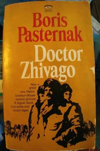 Boris Pasternak - Doctor Zhivago.  Signet Classic,  1958 Vintage Paperback Classic