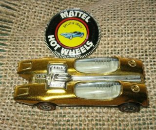 Vintage Diecast Toy Car Hot Wheels Redline Splittin Image Mattel Button Nr