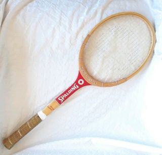Vintage Tracy Austin Spalding Wood Tennis Racquet Racket 4 3/8 Light