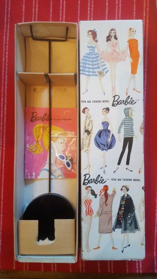 Vintage Barbie Blond Tm Box 1 2 3 Ponytail 850 Box