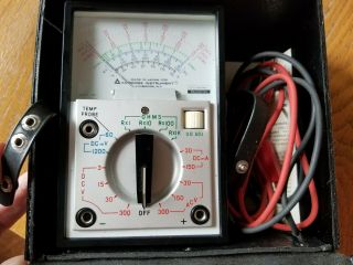 Vintage Amprobe Model Am - 1 Volt Ohm Milliammeter