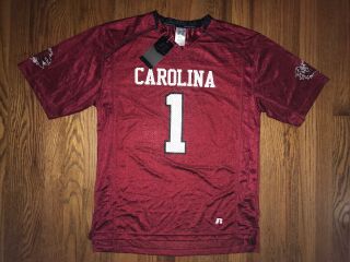 South Carolina Gamecocks Jersey Mens Medium With Tags Russell Athletic Usc