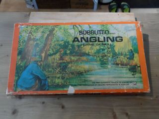 Subbuteo Angling Game - Vintage Fishing Game