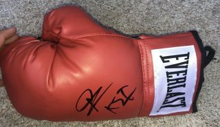 Olajide Olayinka Williams " Jj " Olatunji Ksi Signed Everlast Boxing Glove Proof