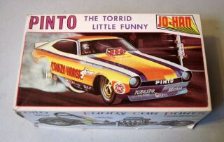 Vintage Johan Pinto The Torrid Little Funny Car Model Kit