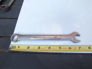 Vintage Craftsman Va Series 14mm,  42918 12 Point Combination Wrench,  Usa