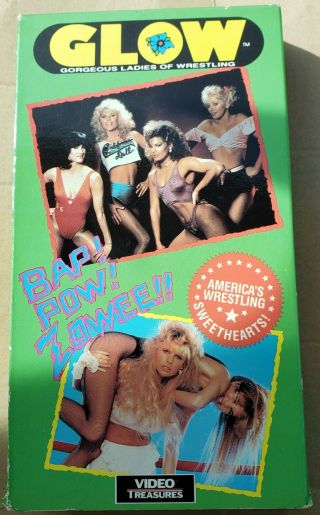 Glow Gorgeous Ladies Of Wrestling Vhs Video Tape Vintage 1989 Best Of Rare