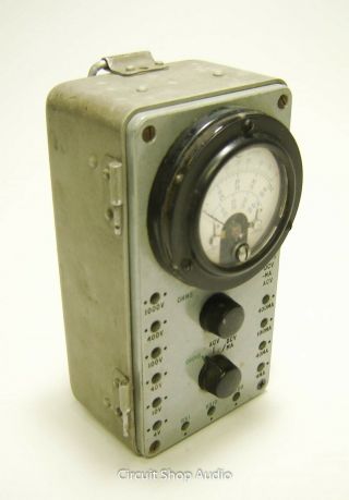 Vintage Military Multimeter / Ts 297/u / Weston M - 970 / Missing Cover - - Kt