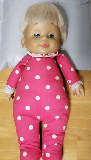 Vintage Mattel Drowsy Doll 1984 Great.  Batteries Installed.