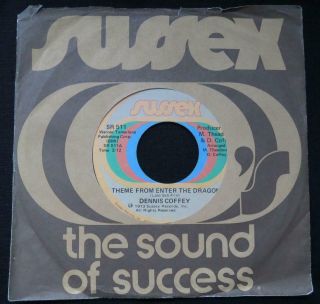 Dennis Coffey - Theme From Enter The Dragon - 1973 Us Sussex 7 " - Vintage Funk