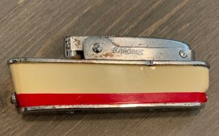 Rare Vintage Sarome Cruiser Boat Lighter With Red Deck