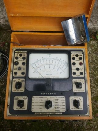Vintage Multimeter Tester - Precision Apparatus Company Series Ev - 10