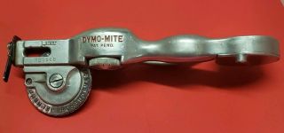 Vintage Dymo - Mite Tape Writer Embossing Label Maker Dymo Labeler Cond.