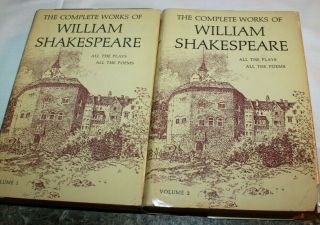 The Complete Of William Shakespeare Plays Poems Volume 1 & 2