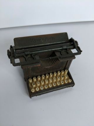 Vintage Remington Typewriter Metal Die Cast Pencil Sharpener