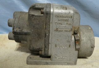 Vintage Fairbanks Morse Magneto Fm J Base Mount Ih Farmall 4 Cylinder Stuck