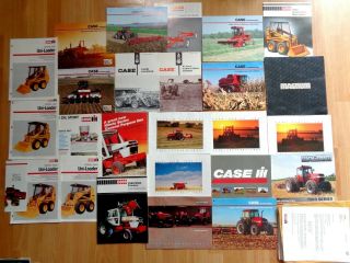 Group 26 Vintage Case Ih Tractor Combine Equipment Brochures Good