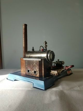 Vintage Wilesco Dampfmaschine D10 Live Steam Engine Made In Germany