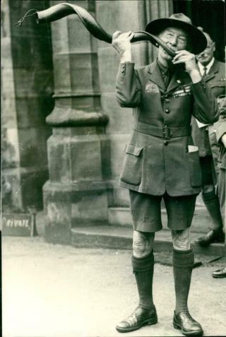 Vintage Photograph Of Baden Powell