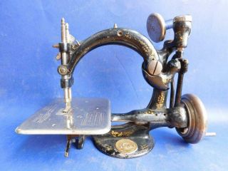 Willcox & Gibbs Chain Stitch Sewing Machine York 1890s