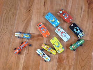Rare Vintage Old Russian Ussr Racing Cars Metal Toys Kids