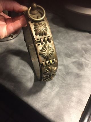 Antique Dog Collar Brass
