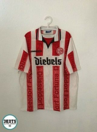 Fortuna Dusseldorf 1996/98 Umbro Home Football Shirt 2xl Vintage Soccer Jersey