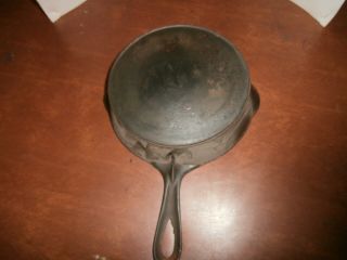 Vintage O.  P.  &co.  Cast Iron Skillet,  Orr Painter &co 6 Heat Ring,  Light And Smooth