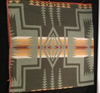 True Vintage Pendleton Harding Jacquard Wool Blanket 54x54 3