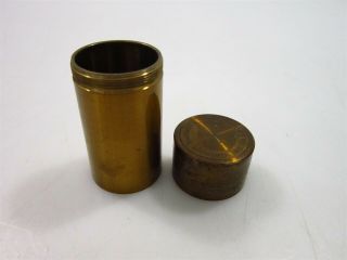 Vintage Wooden Microscope Eyepiece Holder with 4X Eyepiece and Eyepiece Case 3