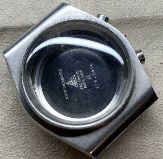 Vintage 1970s Omega Speedmaster Steel Chronograph Case 176.  0016