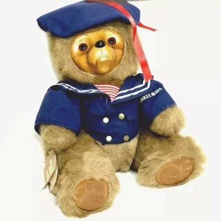 Raikes Bear Christopher 5455 Collectible Plush Navy Sailor Uniform Nautical