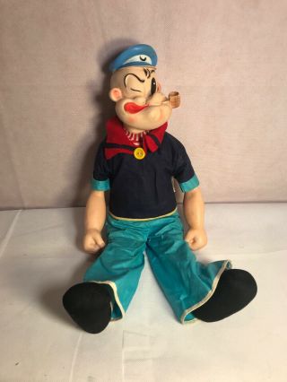 Vintage King Features Character " Popeye " The Sailor Man 11” Doll -