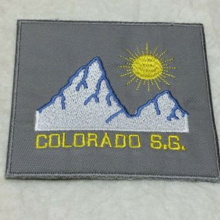 Vintage Us Army Colorado National State Guard Defense Forces Patch