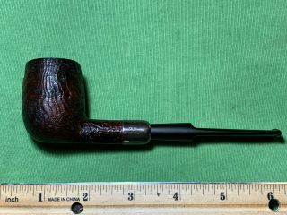Barling 5107 Tvf Exel Saddle Stem Billiard Pipe With Eb/wb Sterling Band