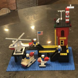Lego Vintage Coast Guard Station Set 575 1977 Complete