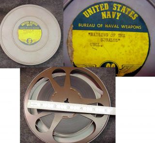 Us Navy Vintage 16mm Film,  Raising Of The Squalus,  Submarine Rescue