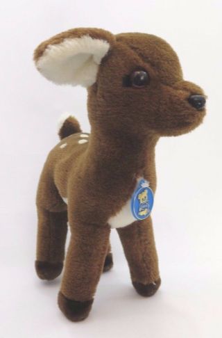 Nwt Vintage 1984 Dakin Baby Deer Fawn Plush Stuffed Animal Toy