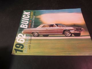1962 Buick Electra 225 Invicta/lasabre Sales Brochure