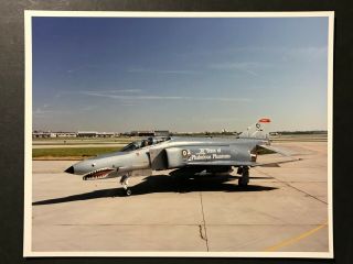 30th Anniversary F - 4 Phantom Mcdonnell Douglas Photo Gem Rare