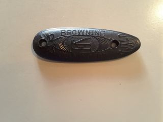 Vintage Browning Automatic Rifle/shotgun Buttplate Fn Butt Plate