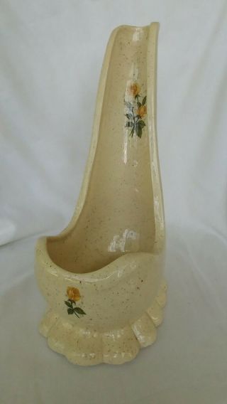 Vintage Ladle Spoon Holder Rest Tall Upright Ceramic 1970s Or 1980s Kitchen Tool