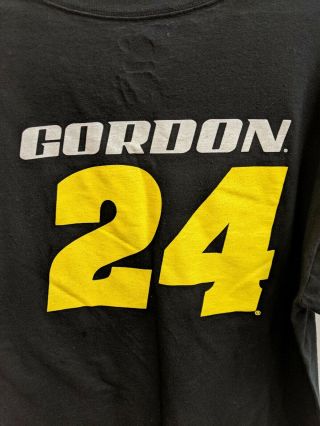 Winners Circle Jeff Gordon 24 Dupont Motorsports Uniform Style T - Shirt Mens Xl